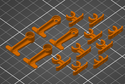 STL FILE -  Associated B74/T74 Upgrade Battery Levers